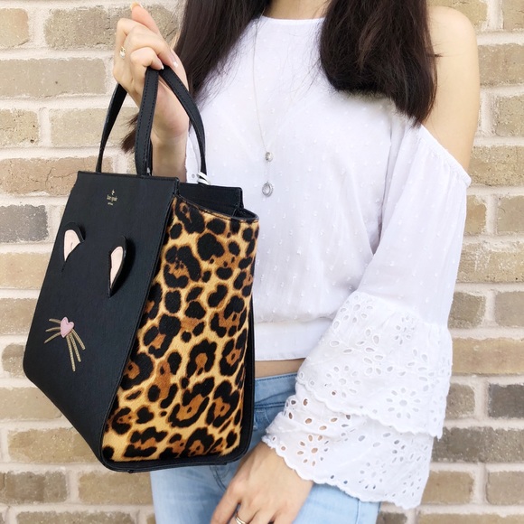 🔥BFSALE🔥 NWT Kate Spade Large Cat Satchel - Picture 2 of 8